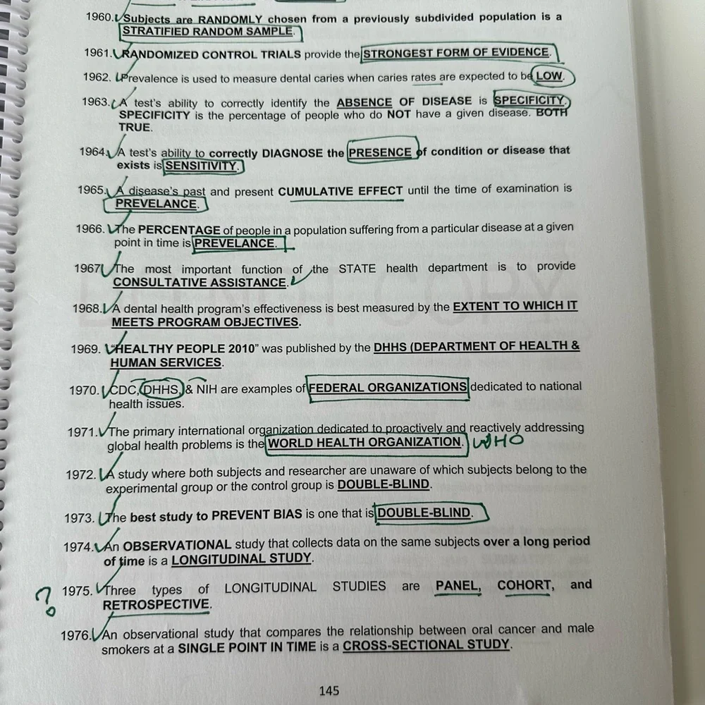 INBDE STUDY MATERIALS -Everything needed to pass: Dental Decks, Mosby ll, Dentin